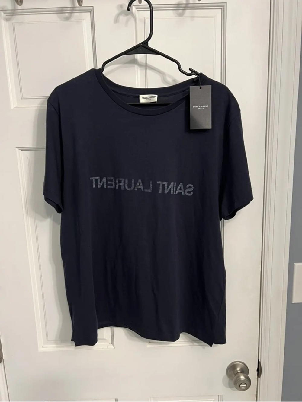 Saint Laurent Reverse Logo T-Shirt